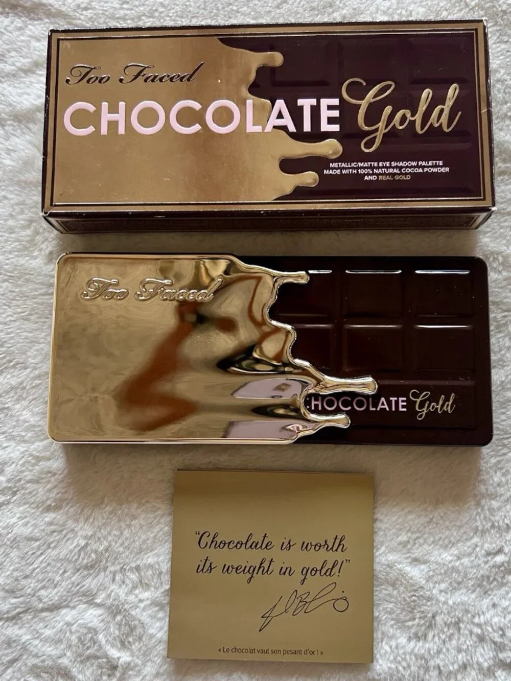 Too Faced CHOCOLATE GOLD EyeShadow Palette